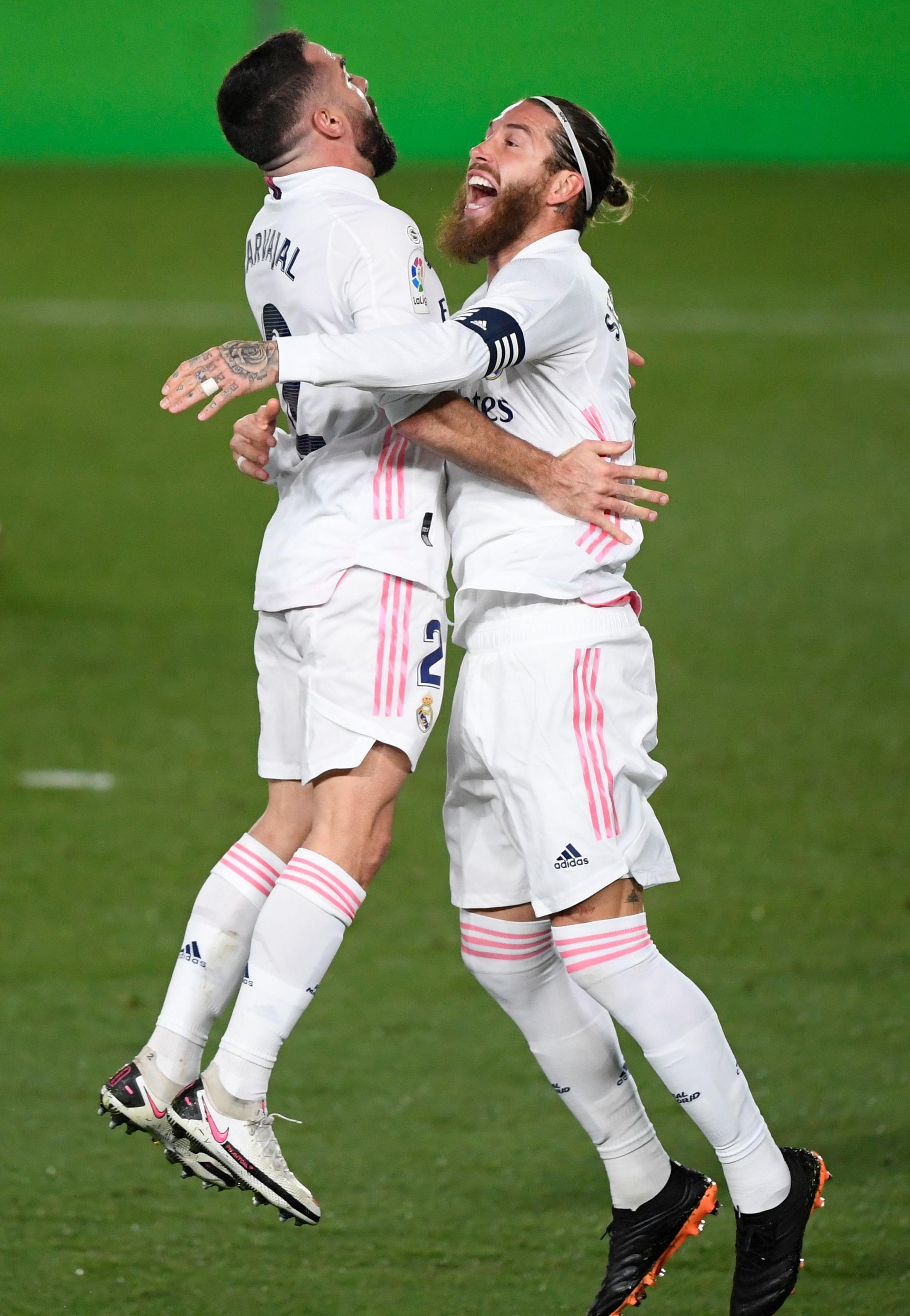 马德里德比中，拉莫斯破门，皇家马德里获胜的简单介绍