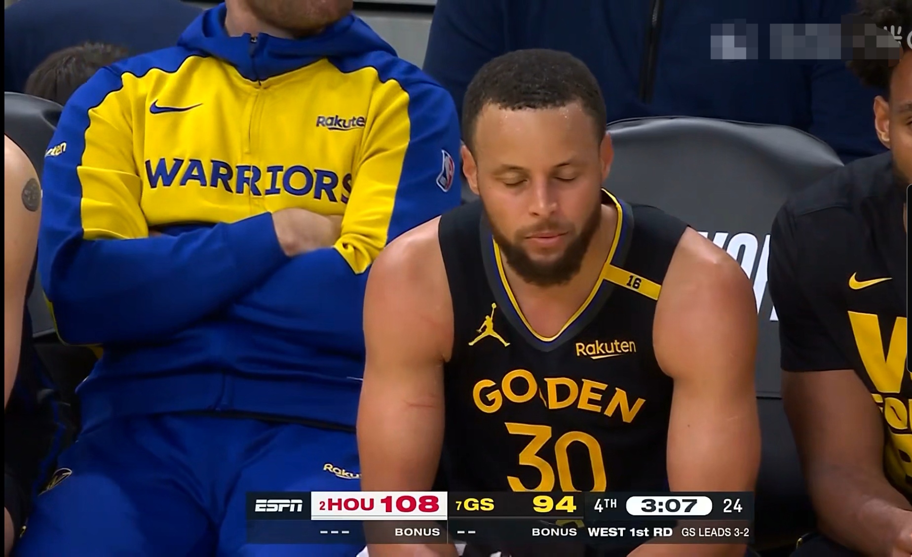 勇士再遭连败，库里缺阵难以支撑