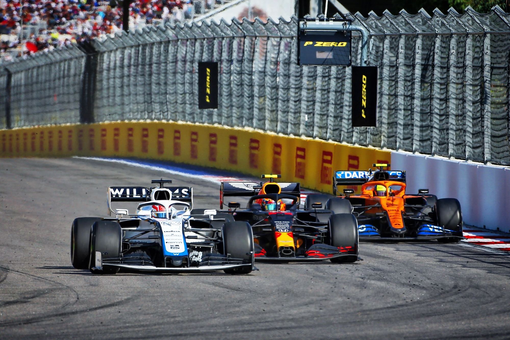 包含威廉姆斯逆转法拉利，皮亚斯特里状态火热的词条